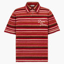 Dior X Denim Tears Polo Mohair Knit Shirt Brown/red
