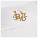 Dior X Erl Relaxed-fit Long-sleeved T-shirt White Cotton Jersey