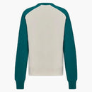 Dior x Kenny Scharf Varsity CrewNeck Green/White