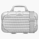 Dior X Rimowa Carry-on Case Aluminum Dior Oblique Silver