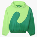 Erl Spiral Hoodie Green