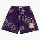 Eric Emanuel Ee Basic Paisley Short Purple/yellow