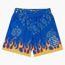 Eric Emanuel Ee Basic Short Blue Paisley Flame