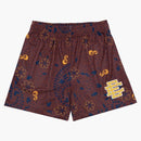 Eric Emanuel Ee Basic Short Maroon Paisley