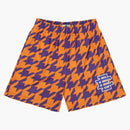 Eric Emanuel Ee Basic Short Orange/purple Houndstooth