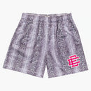 Eric Emanuel Ee Basic Snakeskin Short Grey