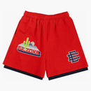 Eric Emanuel Ee Double Layer Arizona Short Red/navy