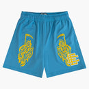 Eric Emanuel X Warren Lotas Short Carolina Blue/yellow