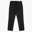 FTP en todo el pantalón de mezclilla (FW21) Negro