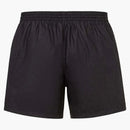 Fendi ff imprima pantalones cortos de natación negros