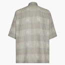 Fendi by Marc Jacobs Prince of Whales Check Shirt Gray