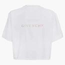 Givenchy Cropped Masculine T-Shirt White