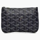 Goyard Senate Pouch Goyardine Mini Navy