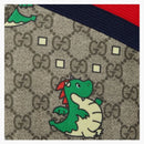 Gucci Dragon Print Cropped Jersey Jacket (Women's) Ebony
