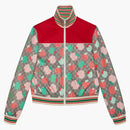 Gucci Men's Gucci Les Pommes Zip Jacket Red/Beige/Brown