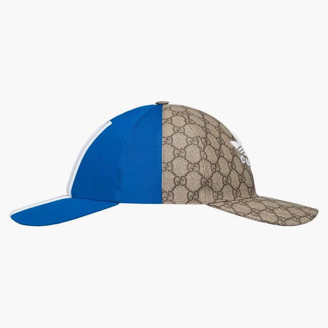 Buy Gucci X Adidas Cap Blue/Beige - at Hypeneedz
