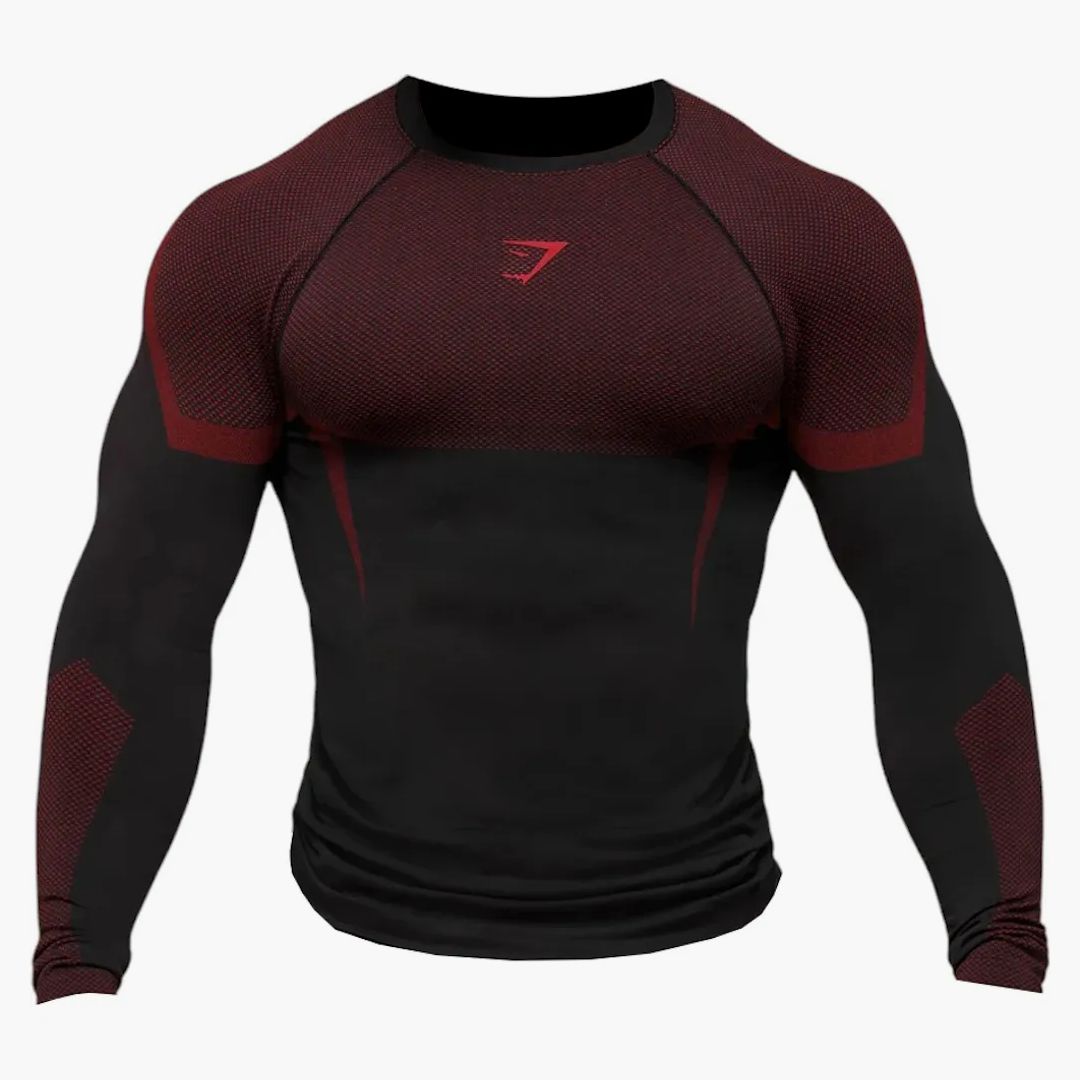 Gymshark Onyx 5.0 Manga larga sin costura - Comprar en Hypeneedz