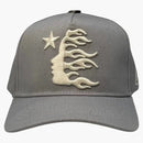 Hellstar Og Logo Snapback Hat Grey