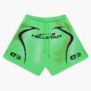 Hellstar Warm Up Shorts Neon Green
