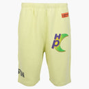 Heron Preston Global Collage Sweatshorts Yellow