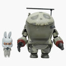 How2work Labubu the Monsters Machiners Warrior "Fireball" with S.A.F.S Space Type Figure