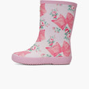 Hunter First Classic Rain Boots Loveshackfancy Pink Bow Print (TD)
