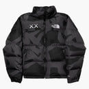 Kaws x la cara norte retro 1996 chaqueta nupse negra