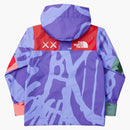 Kaws x The North Face Youth 1986 Jacket de montaña KW Peak Purple 86 Impresión
