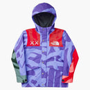 Kaws x The North Face Youth 1986 Jacket de montaña KW Peak Purple 86 Impresión