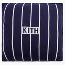 Kith & Mlb For New York Yankees Pinstripe Knitted Throw Pillow Nocturnal