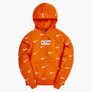 Kith & Nike For New York Knicks Aop Hoodie Orange
