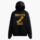 Kith Russell Athletic Cuny Brooklyn College Track Vintage Hoodie Black