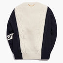 Kith Ryan Cable Knit Sweater Turtledove