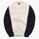 Kith Ryan Cable Knit Sweater Turtledove