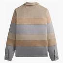 Kith Stripe Microsuede Tanner Pullover Sandrift