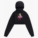 Kith Women X Sailor Moon Alexa Cropped Hoodie Black