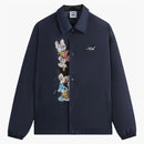 Kith X Disney Mickey & Friends Entrenadores de nylon chaqueta nocturna