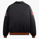 Kith X NFL Bengals Satin Bomber Jacket Blacket Blacket