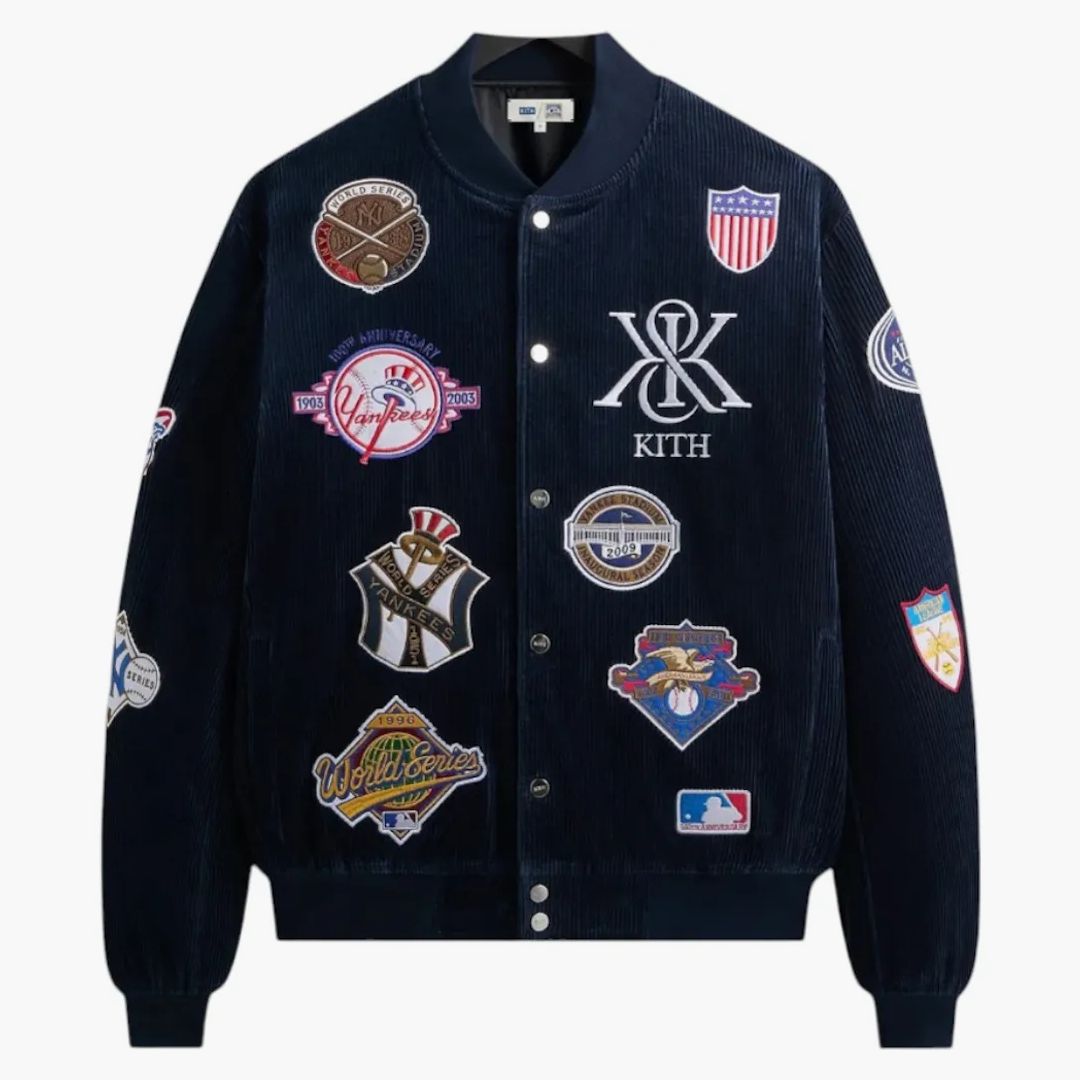 Kith Check Quilt Avery Bomber Jacket - Stadium main image 0