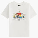Kith X Peanuts Kids Just Us Since 1950 Tee White