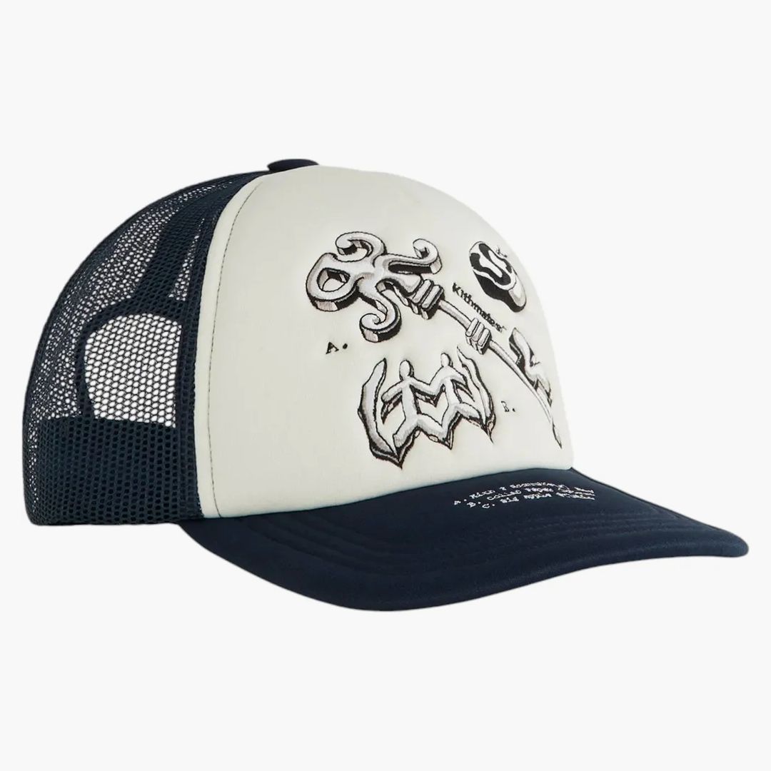 KITH X ROMOMMATE NOLAN Trucker has - buy from Hypeneedz