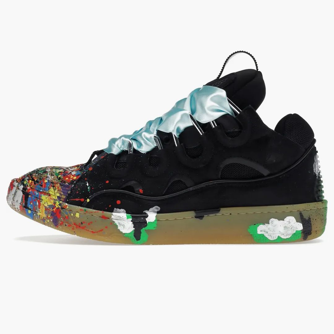 Lanvin Leather Curb Gallery Dept. Black Multi (Women's