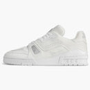 Louis Vuitton Lv Trainer White Calf Leather