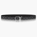 Louis Vuitton Neogram Belt Damier Graphite 30mm Grey/black