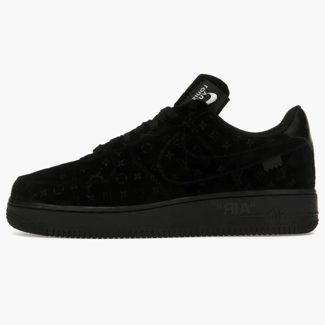 Louis Vuitton Nike Air Force Low Por Virgil Abloh Black Compre