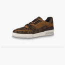 Louis Vuitton Trainer Suede Monogram