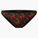 Louis Vuitton x Takashi Murakami Cherry Bikini Bottoms Brown