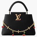 Louis Vuitton x Takashi Murakami Cherry Capucines MM Negro