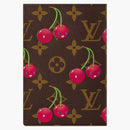 Louis Vuitton x Takashi Murakami Cherry Passport Cover Brown Monogram