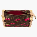 Louis Vuitton X Takashi Murakami Cherry Side Trunk Mm Brown Monogram